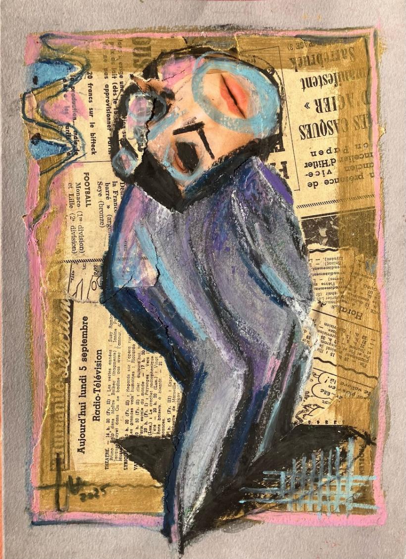 Vernisajul expoziției Aici nu e loc pentru perfecțiune – e loc pentru adevăr semnată de scenograful Nairam. Marian Văsii, pe 7 mai 18952578