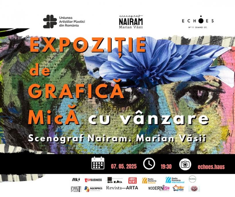 Vernisajul expoziției Aici nu e loc pentru perfecțiune – e loc pentru adevăr semnată de scenograful Nairam. Marian Văsii, pe 7 mai 18952579