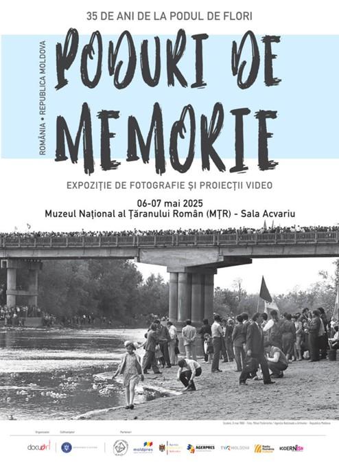 Memoria vizuală a unui moment istoric: fotografii și filme din 1990 în expoziția „Poduri de Memorie – 35 de ani de la Podul de Flori” la Muzeul Național al Țăranului Român 18952953