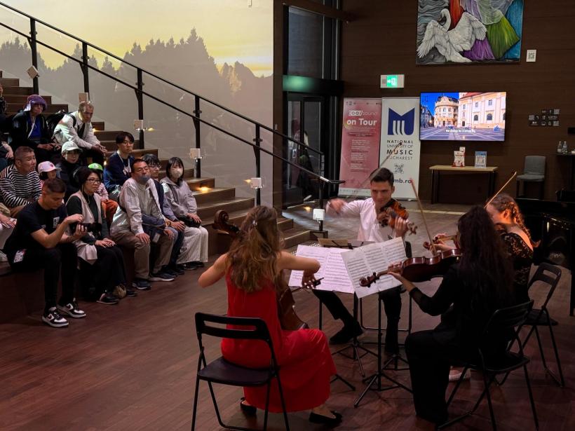 Studenți ai Universității Naționale de Muzică din București au cucerit inimile japonezilor la Expoziția Mondială de la Osaka 2025 18952739
