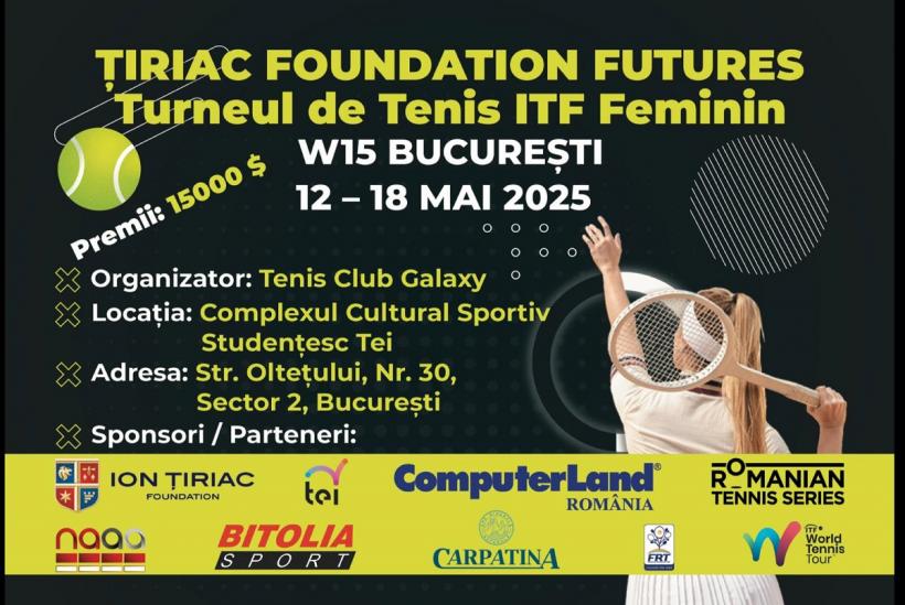 Începe turneul ITF de la București, cu jucătoare din 21 de țări.Terenurile de tenis din Tei,  pe traiectoria spre circuitul WTA  18953165