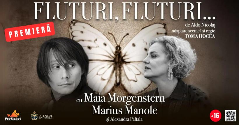 „Fluturi, Fluturi…” și „Old Love”, spectacole de teatru ce deschid luna iunie 18952979