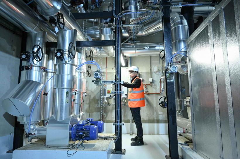 Un nou tronson de conductă de termoficare din Capitală, dată în exploatare după modernizare