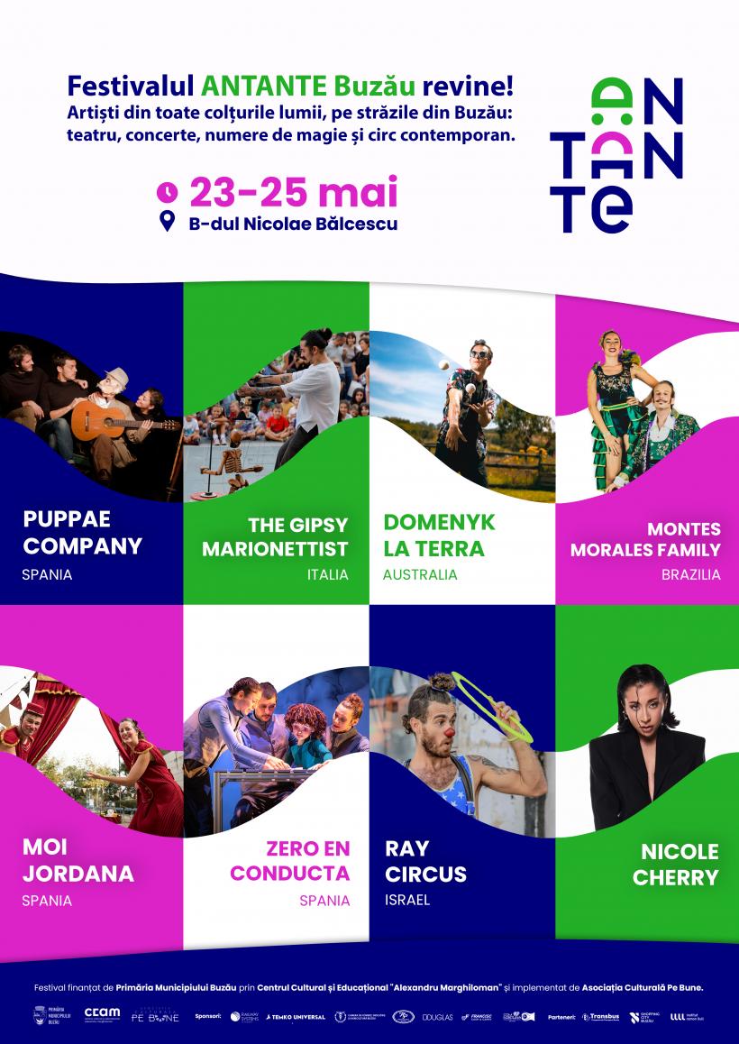 Festivalul Antante 2025 – trei zile de magie urbană în inima Buzăului, între 23 și 25 mai 18953862