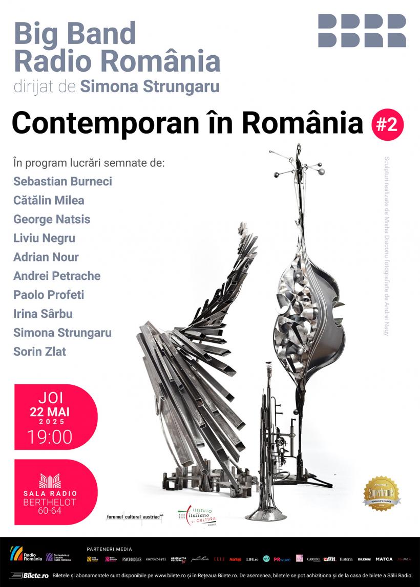 „Contemporan în România”: Big Band-ul Radio ne dă întâlnire cu jazz-ul autohton 18954189