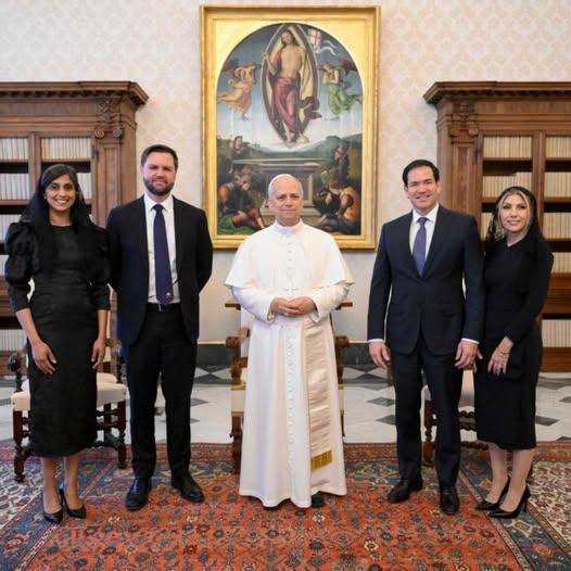 Papa Leon al XIV-lea și vicepreședintele SUA JD Vance, întâlnire la Vatican