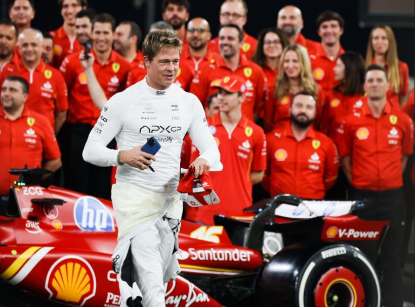 Max Verstappen a lipsit de la premiera filmului cu Brad Pitt despre F1, pentru a sta cu familia 18955203