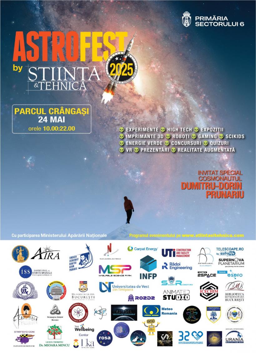 BMB participă la ASTROFEST 2025 – cea de-a XI-a ediție a celui mai mare festival de știință și astronomie din România