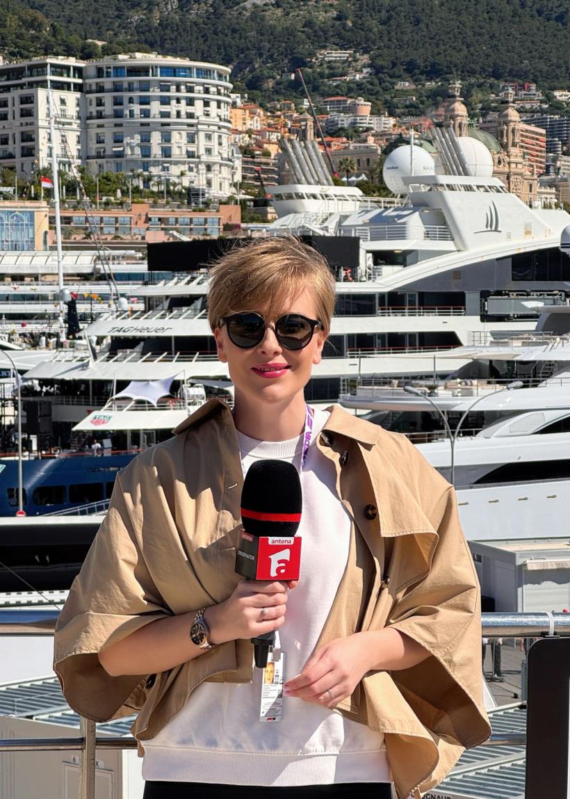 Marele Premiu de Formula 1 de la Monaco se vede duminică, de la 16.00, la Antena 1 şi pe AntenaPLAY. Alexandra Tudor şi Răzvan Simion trăiesc live experiența Formula 1 18955323
