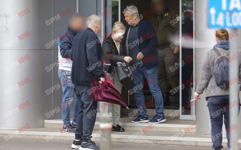 Mircea Lucescu, surprins alături de soția sa într-un moment dificil