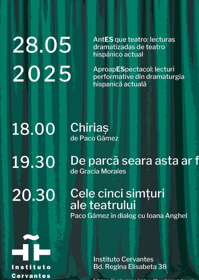 Programul „Andaluzia prin vocile sale” se încheie în ritm de literatură și teatru 18955797