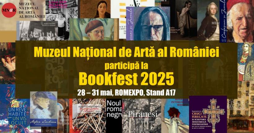 Muzeul Național de Artă al României participă la Salonul Internațional de Carte Bookfest 2025