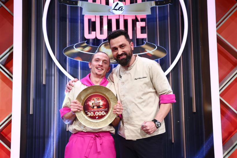 Claudiu Gherguț, cuțitul de aur al lui Chef Orlando Zaharia, a câștigat sezonul 15 Chefi la cuțite. Finala show-ului culinar, lider detașat de audiență 18956266