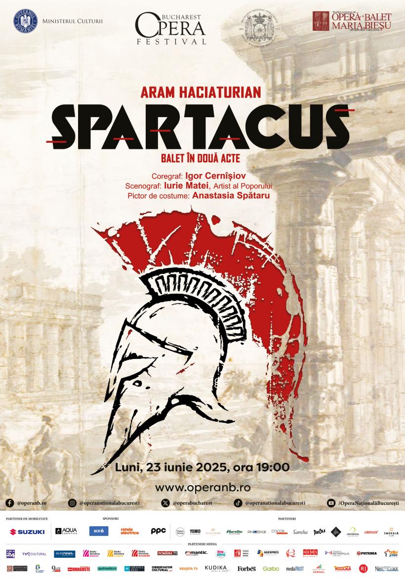 10 spectacole invitate de operă, balet, musical şi operetă la Bucharest Opera Festival, pe scena ONB 18956079