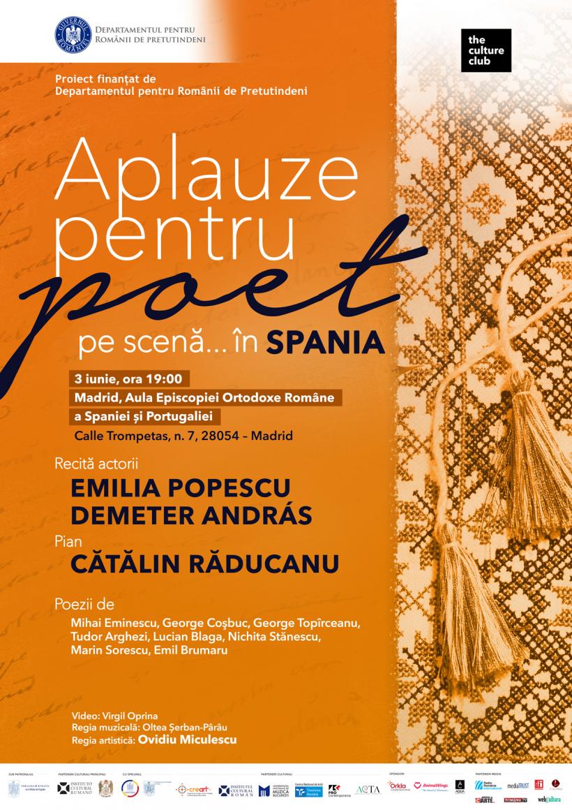Aplauze pentru poet pe scenă… în Spania revine în iunie 2025, după succesul de anul trecut 18955805