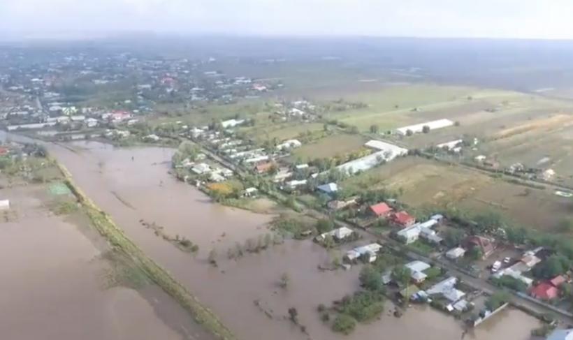 Cod portocaliu și galben de inundații în România. Bazinele Mureș, Olt și Miletin sub supraveghere