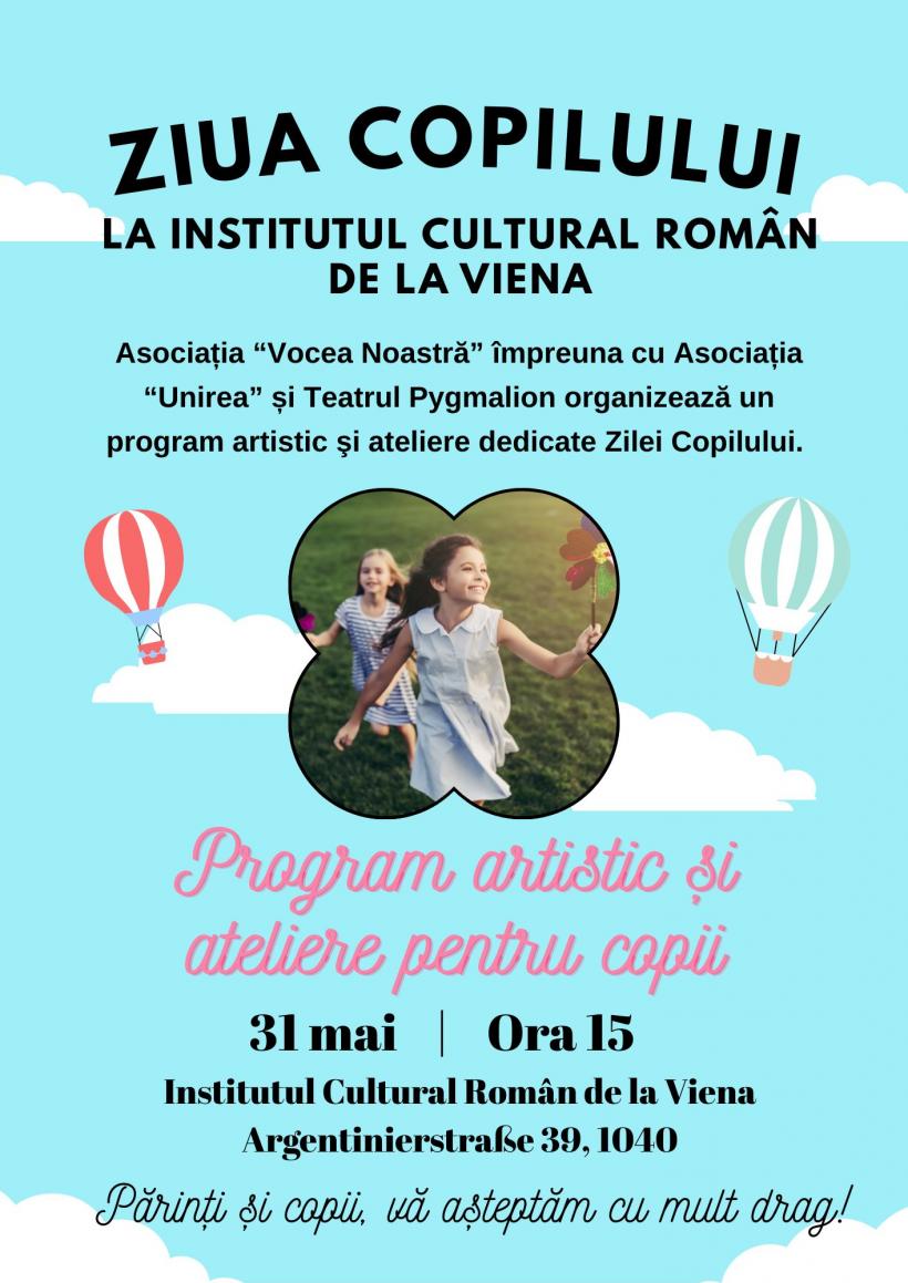 Evenimente organizate de ICR în străinătate și în țară, de Ziua Internațională a Copilului 18956617