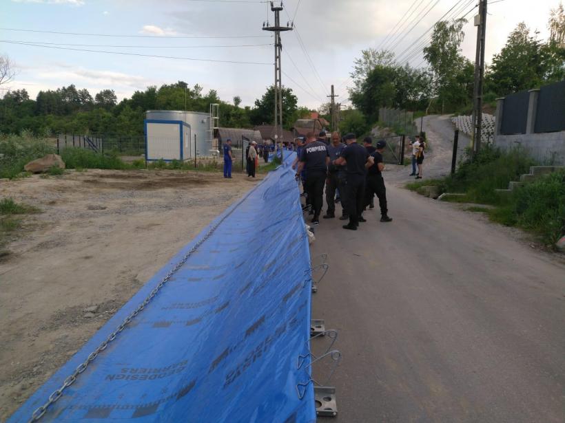 Pericol de prăbușire la Salina Praid: 45 de gospodării evacuate de urgență 18956717