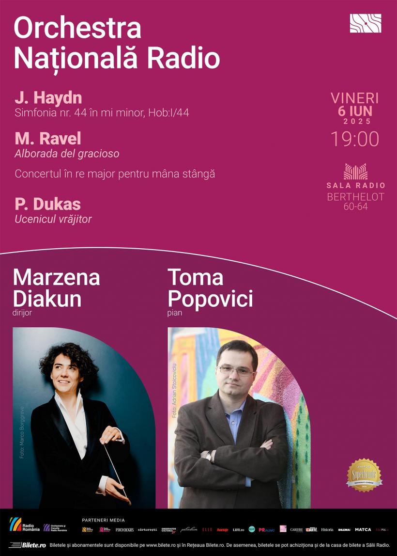 150 de ani de la nașterea lui Ravel, concert dirijat de Marzena Diakun 18956818