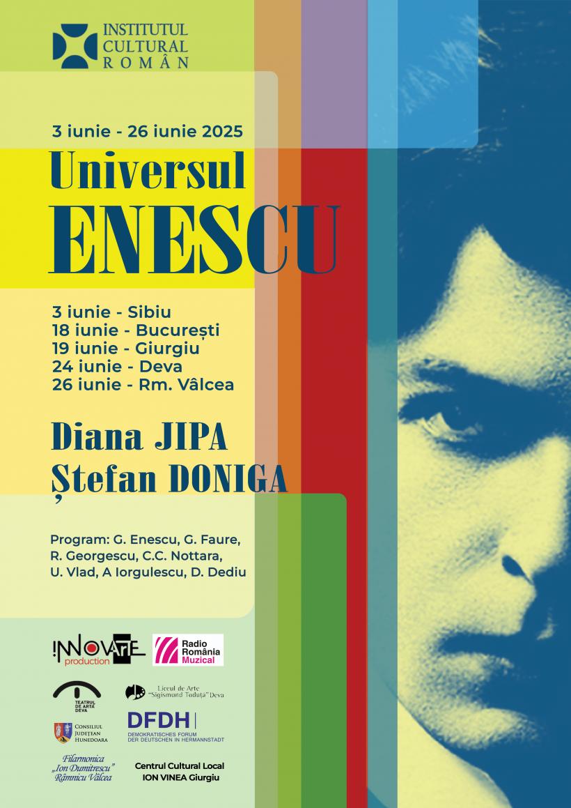 Începe turneul național Universul George Enescu, organizat cu sprijinul ICR