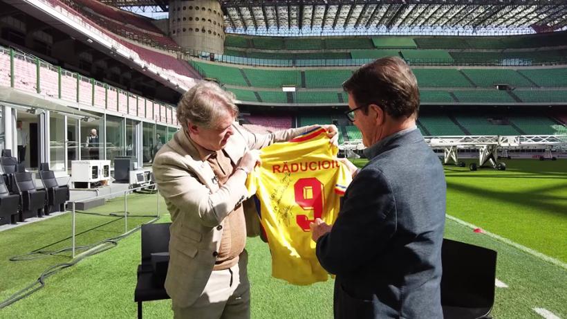 Florin Răducioiu, interviu exclusiv cu Fabio Capello, pe San Siro, într-o nouă ediţie SuperMondial, la Antena 1 18956983