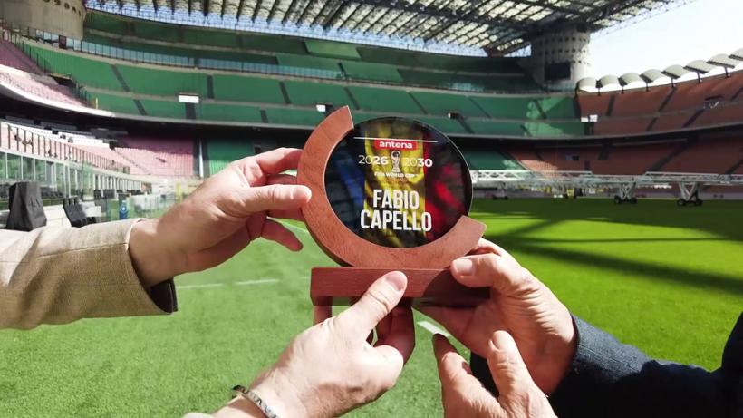 Florin Răducioiu, interviu exclusiv cu Fabio Capello, pe San Siro, într-o nouă ediţie SuperMondial, la Antena 1 18956984