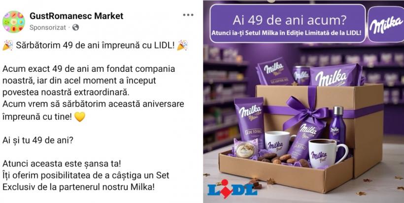 Fraudă pe Facebook. O ofertă cu ciocolată aniversară fură datele utilizatorilor 18957303