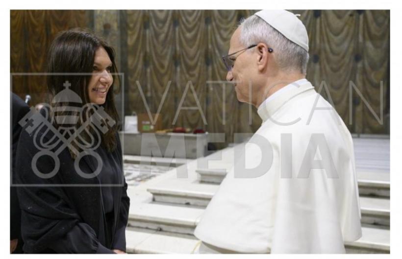 Simona Halep, întâlnire cu Papa Leon la Vatican 18957396