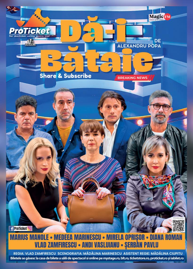 Pe o pânză de păianjen, Dă-i bătaie, Regina mamă și Gaițele, spectacole de comedie și dramă, la început de iulie pe scena TNB 18956810