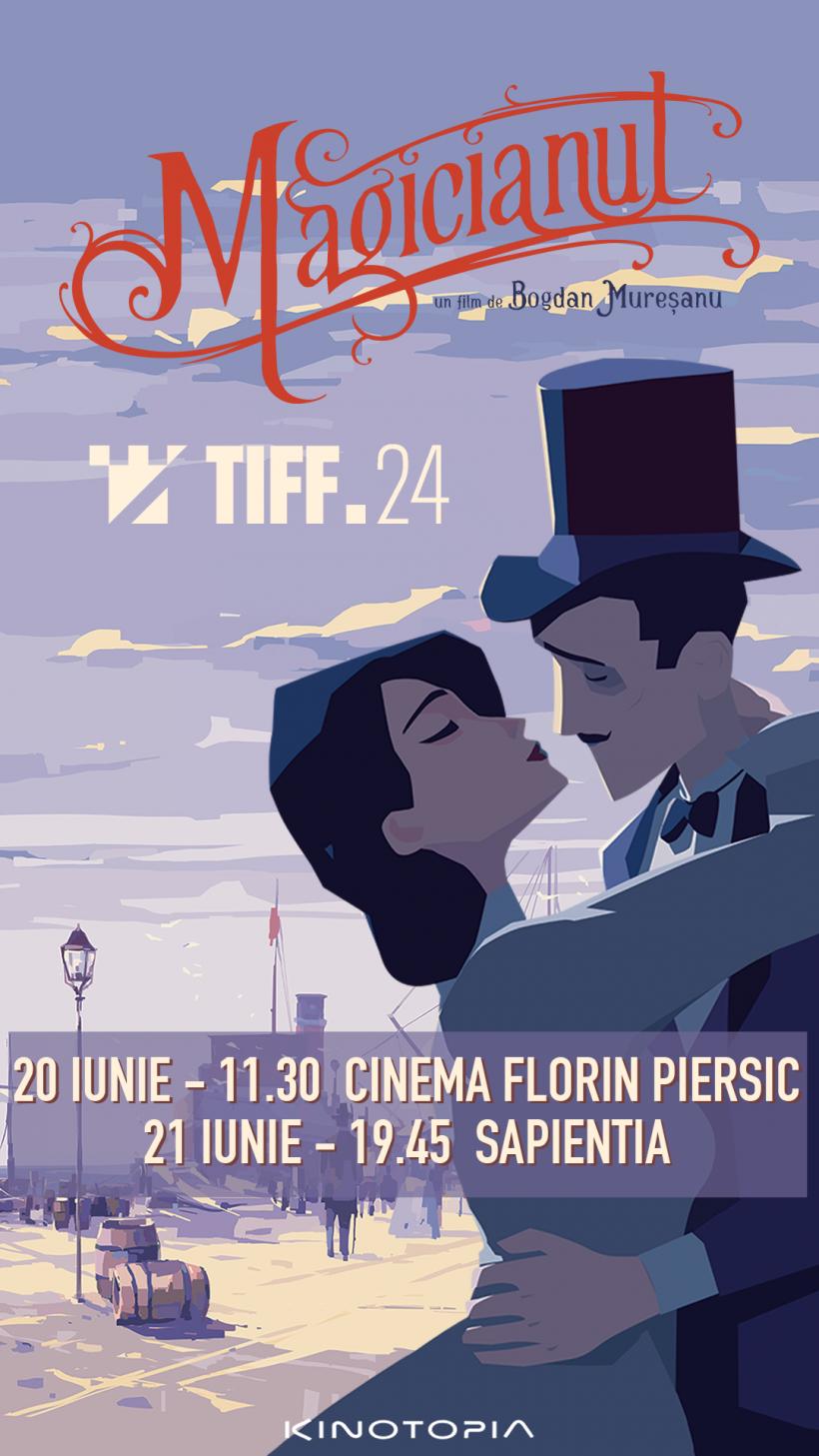 Regizorul Bogdan Mureșanu își prezintă, în premieră la TIFF.24, primul său scurtmetraj animat:  „Magicianul” 18957074