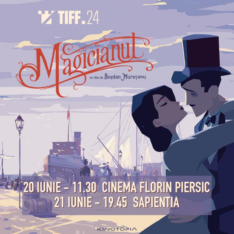 Regizorul Bogdan Mureșanu își prezintă, în premieră la TIFF.24, primul său scurtmetraj animat:  „Magicianul” 18957076