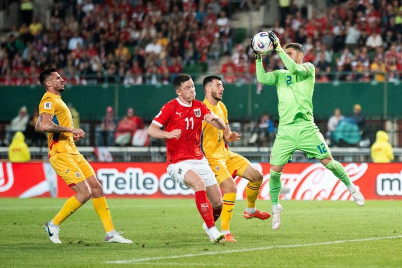 România a pierdut cu Austria, în al treilea meci din preliminariile Cupei Mondiale 2026 18957580