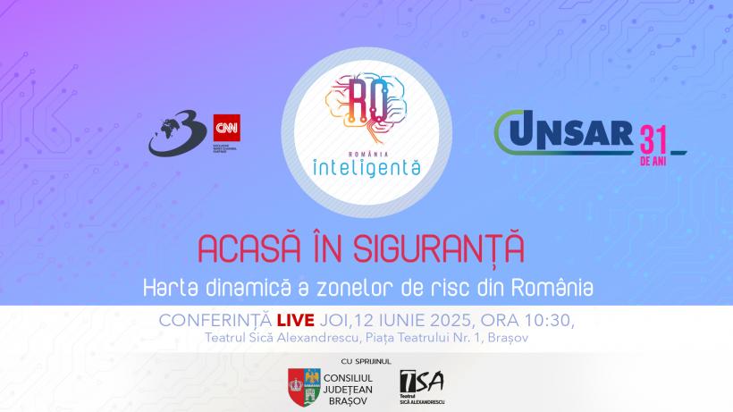 Conferința România Inteligentă „Acasă în siguranță - Harta dinamică a zonelor de risc din România” 18957920