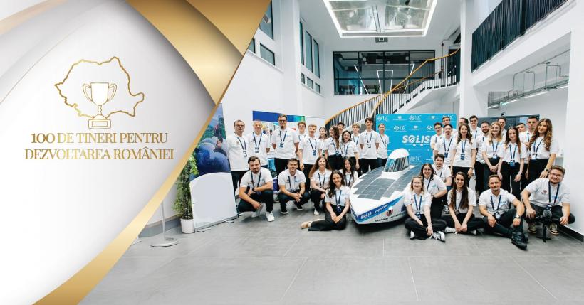 SOLIS Hyperion – Inginerie românească în cursa mondială a vehiculelor solare. Echipa UTCN Cluj, înscrisă în campania „100 de tineri pentru dezvoltarea României” 
