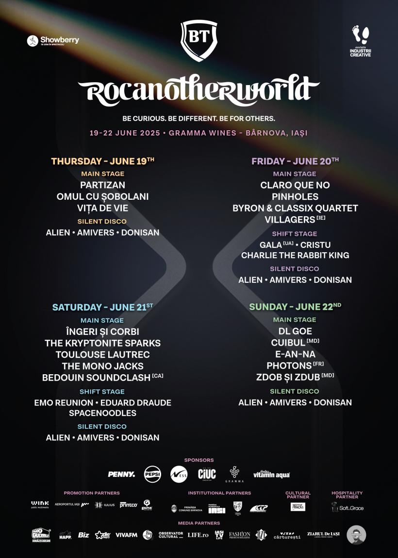 Cea de-a zecea ediție Rocanotherworld: line up-ul complet