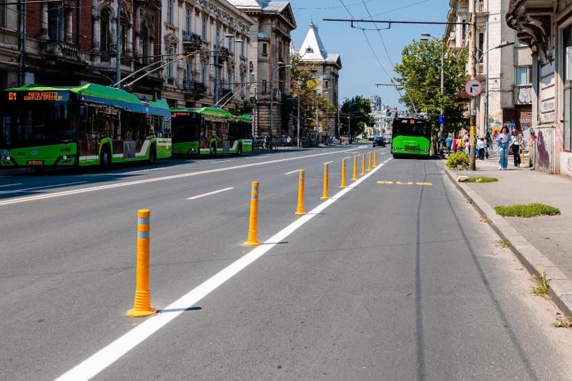 Noi benzi unice pentru transportul în comun în trei puncte cheie din Capitală 18958248