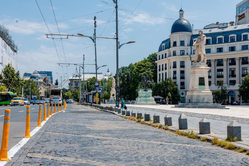 Noi benzi unice pentru transportul în comun în trei puncte cheie din Capitală