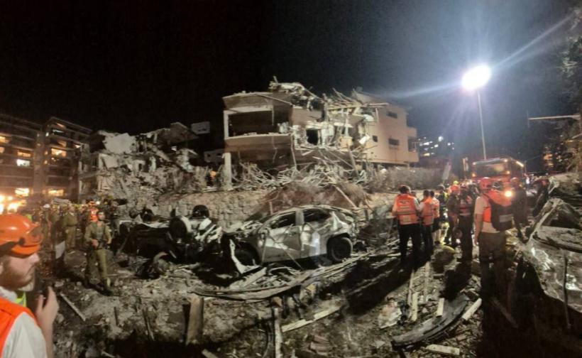 Fierbe Orientul Mijlociu: Doi morți și 63 răniți, după ce Iranul a lansat mai multe rachete asupra Israelului  18958524