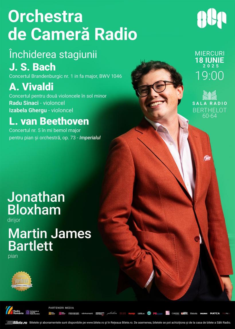 Imperialul de Beethoven și doi invitați britanici la închiderea de stagiune a Orchestrei de Cameră Radio 18958187