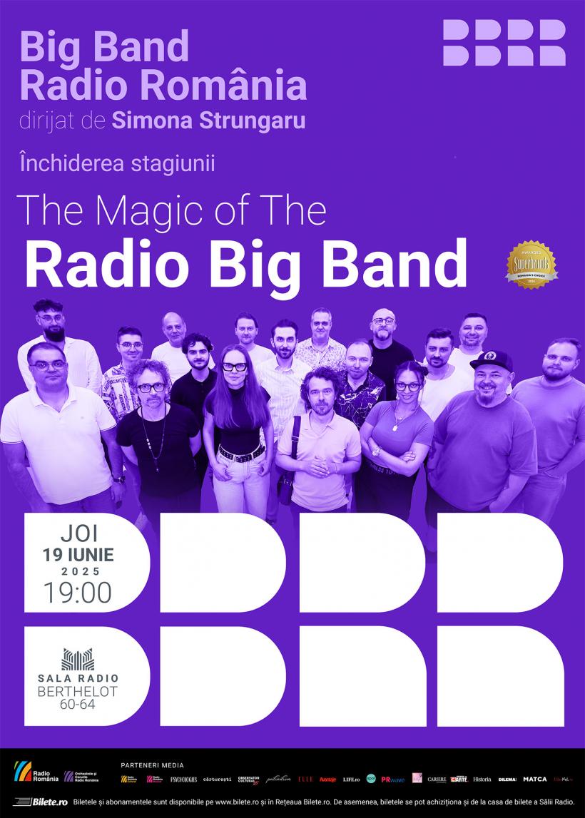 „The Magic of Radio Big Band”  închide stagiunea de jazz la Sala Radio 18958391