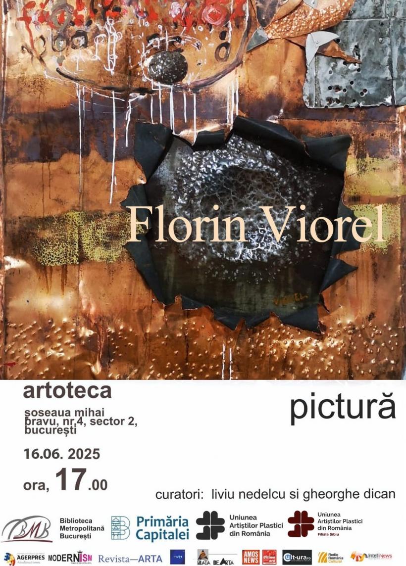 Vernisajul expoziției de pictură semnată de artistul Florin Viorel, la Galeria Artotecii BMB