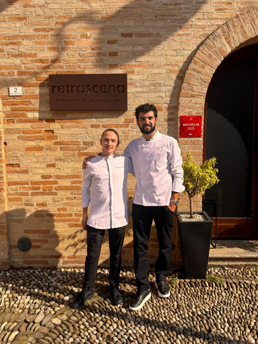 Claudiu Gherguț, câștigătorul sezonului 15 Chefi la cuțite, a gătit alături de Chef Richard Abou Zaki, la Retroscena: ”Acest stagiu îmi oferă o experiență fenomenală” 18958705