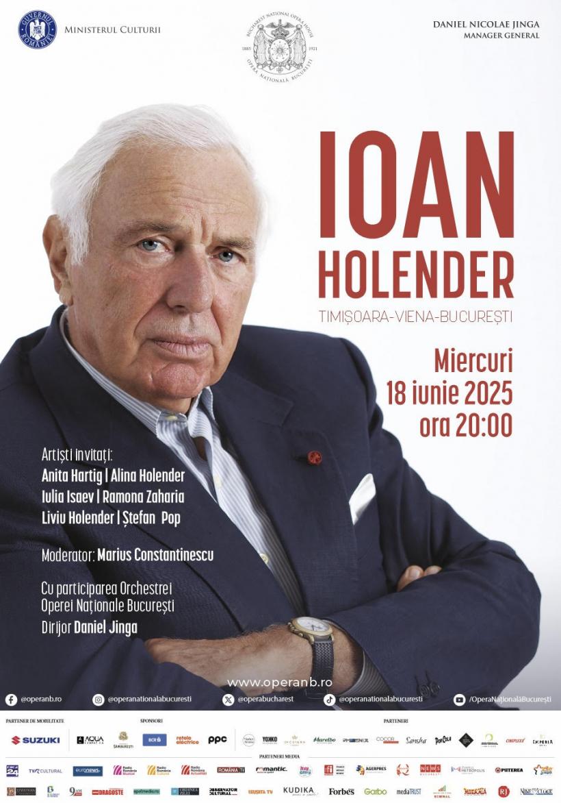 Ioan Holender la 90 de ani – o viață dedicată operei, sărbătorită pe scena Operei Naționale București