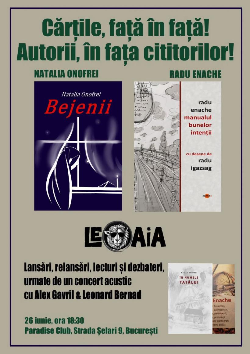Festin cultural, în Centrul Vechi din București: dublă lansare de carte si muzică bună!