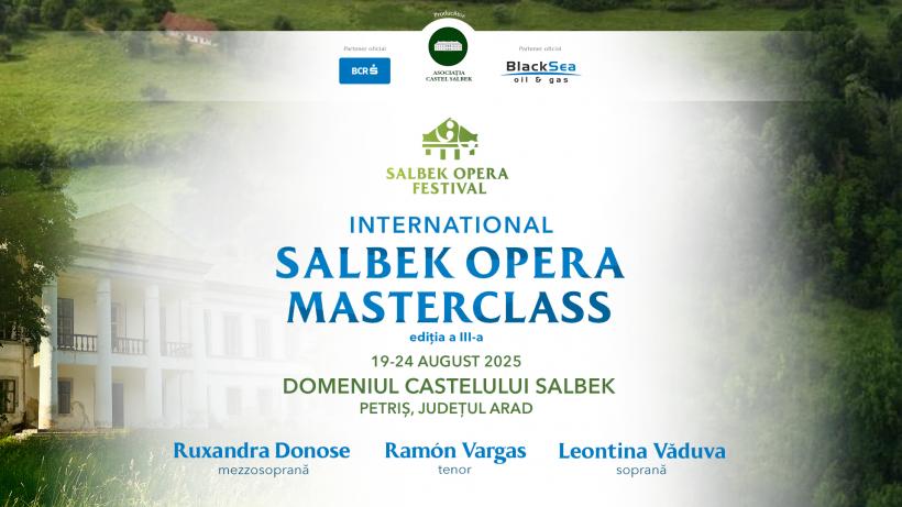 24 de tineri muzicieni, din peste 50 de candidați înscriși, vor studia cu Ruxandra Donose, Ramón Vargas și Leontina Văduva la International Salbek Opera Masterclass - ediția a III-a 18959711