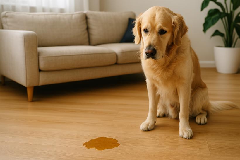 Cățelul tău face pipi în casă? Iată ce să faci și mai ales ce să NU faci, pentru a scăpa de acest obicei deranjant