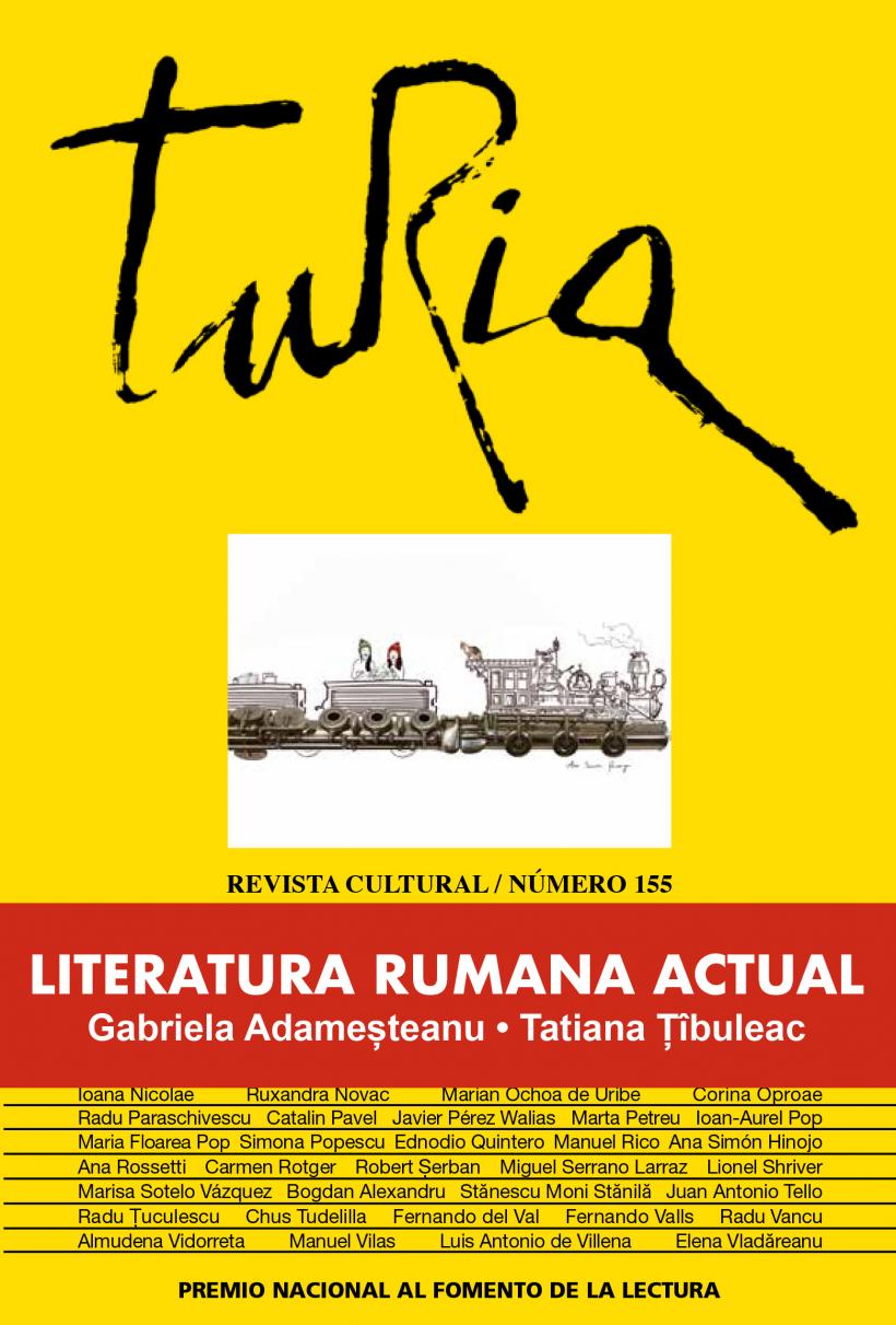Literatura română actuală, protagonista noului număr al revistei de cultură Turia din Spania