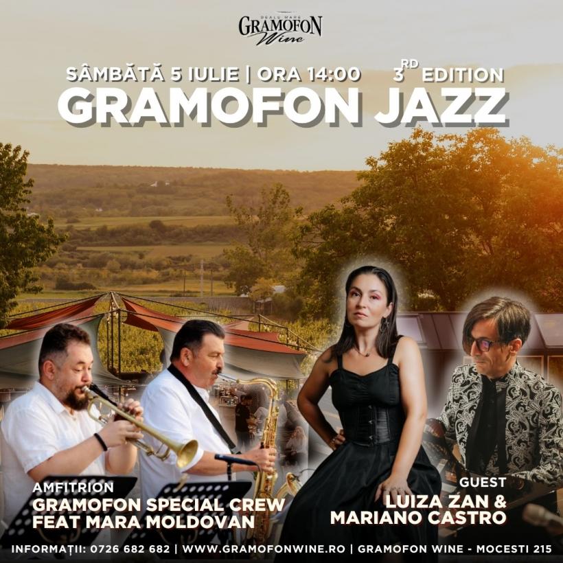 Gramofon Jazz 3rd Edition: Muzică, vin și magie în mijlocul viei pe 5 iulie cu Luiza Zan şi Mariano Castro 18960955
