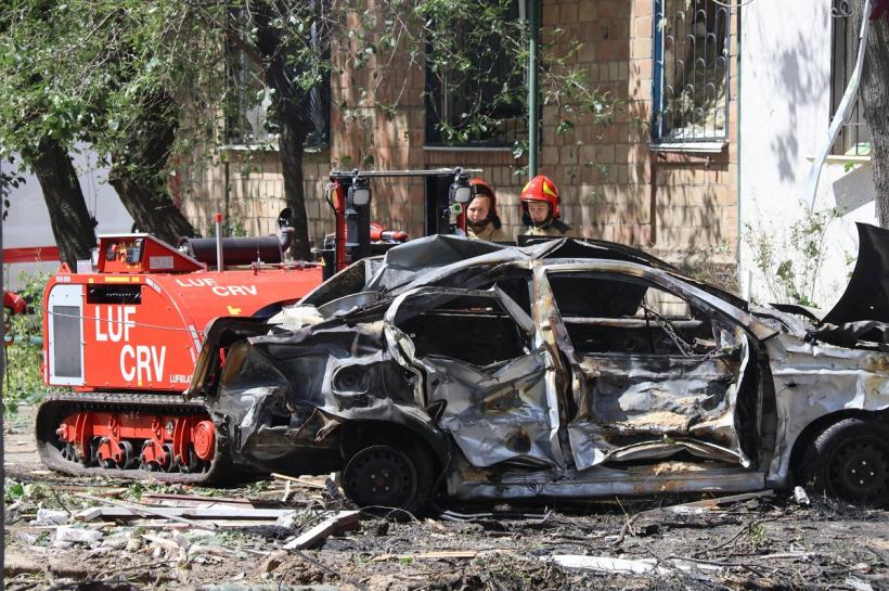 Kievul, sub asediul dronelor rusești 18961477