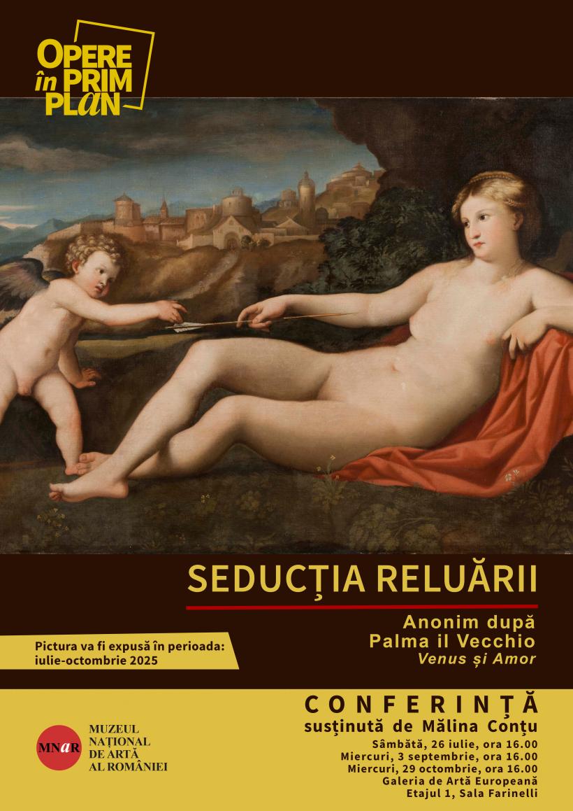 Opere în prim plan, prezentări de tip conferință în Galeria de Artă Europeană